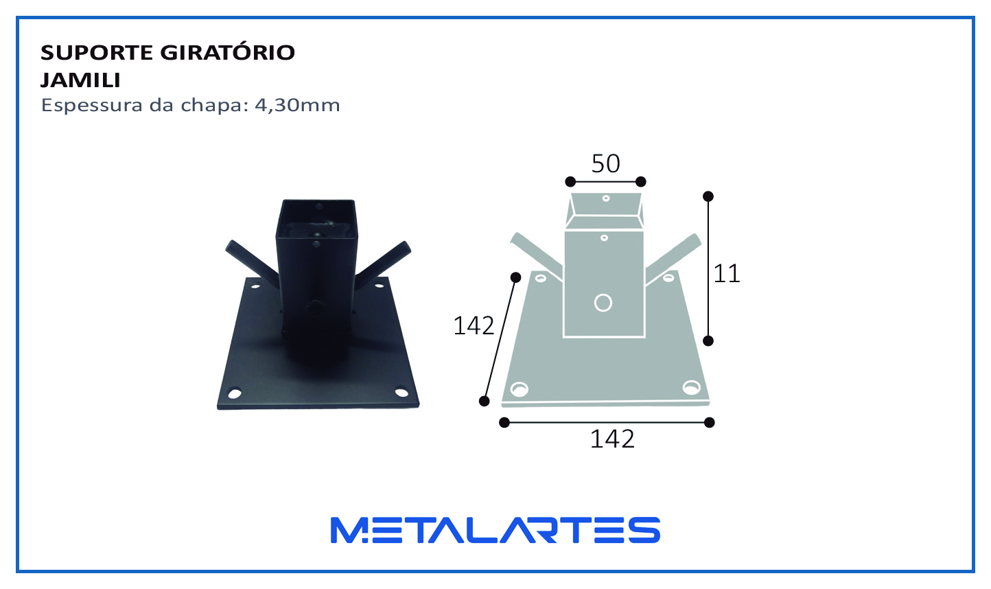 SUPORTE GIRATÓRIO JAMILI